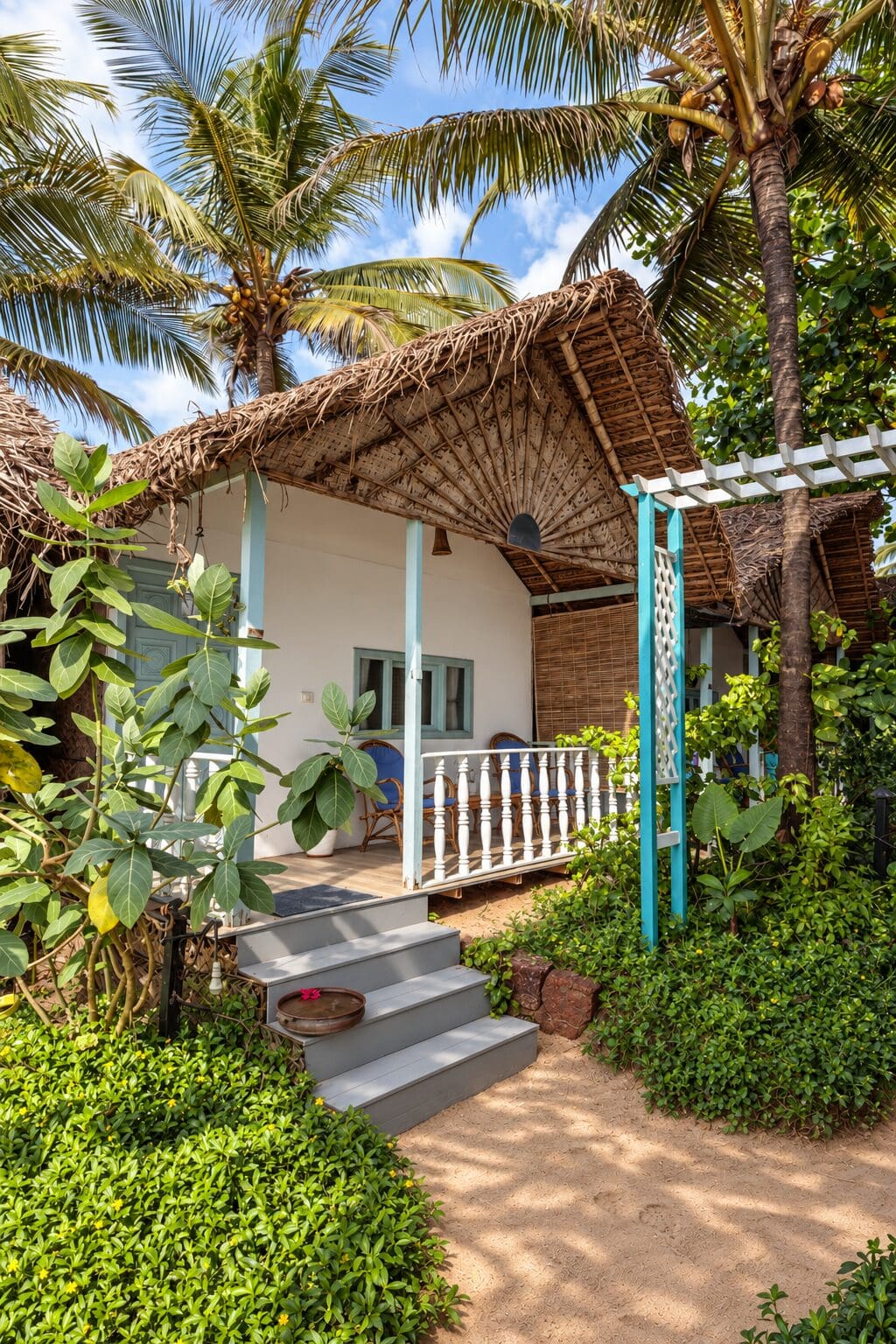 Garden cottage at Agonda Cottages