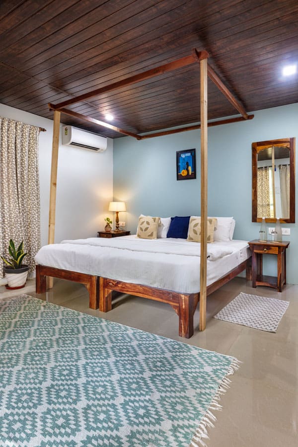 Garden cottage at Akasa Goa